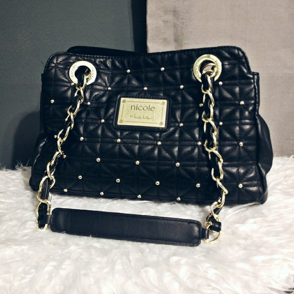 Nicole Miller Handbags - Nicole Miller Quilted 10 inch handbag tote purse